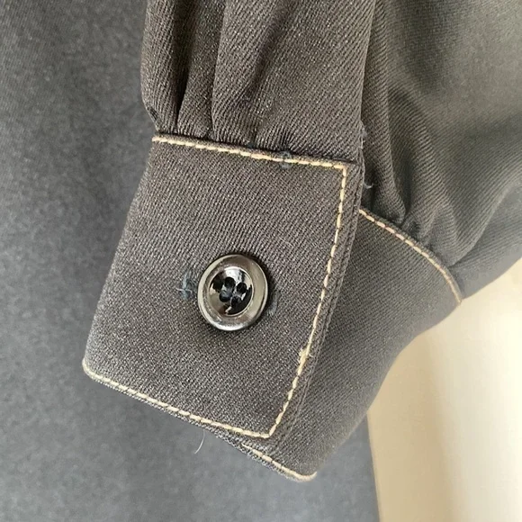 Vintage Rare Howard Wolf Long Sleeved Collared Dress - Picture 4 of 8